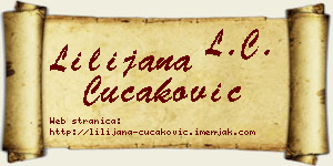 Lilijana Čučaković vizit kartica